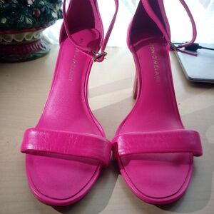 ANTONIO MELANI Fuchsia Heeled Sandals